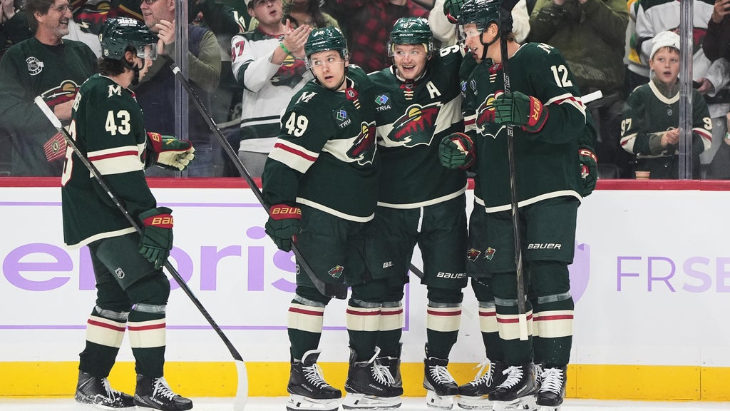 Kaprizov, Wallstedt lead Minnesota Wild to 2-1 victory over Columbus Blue Jackets — WCCO / CBS Minnesota, Edina Sports news