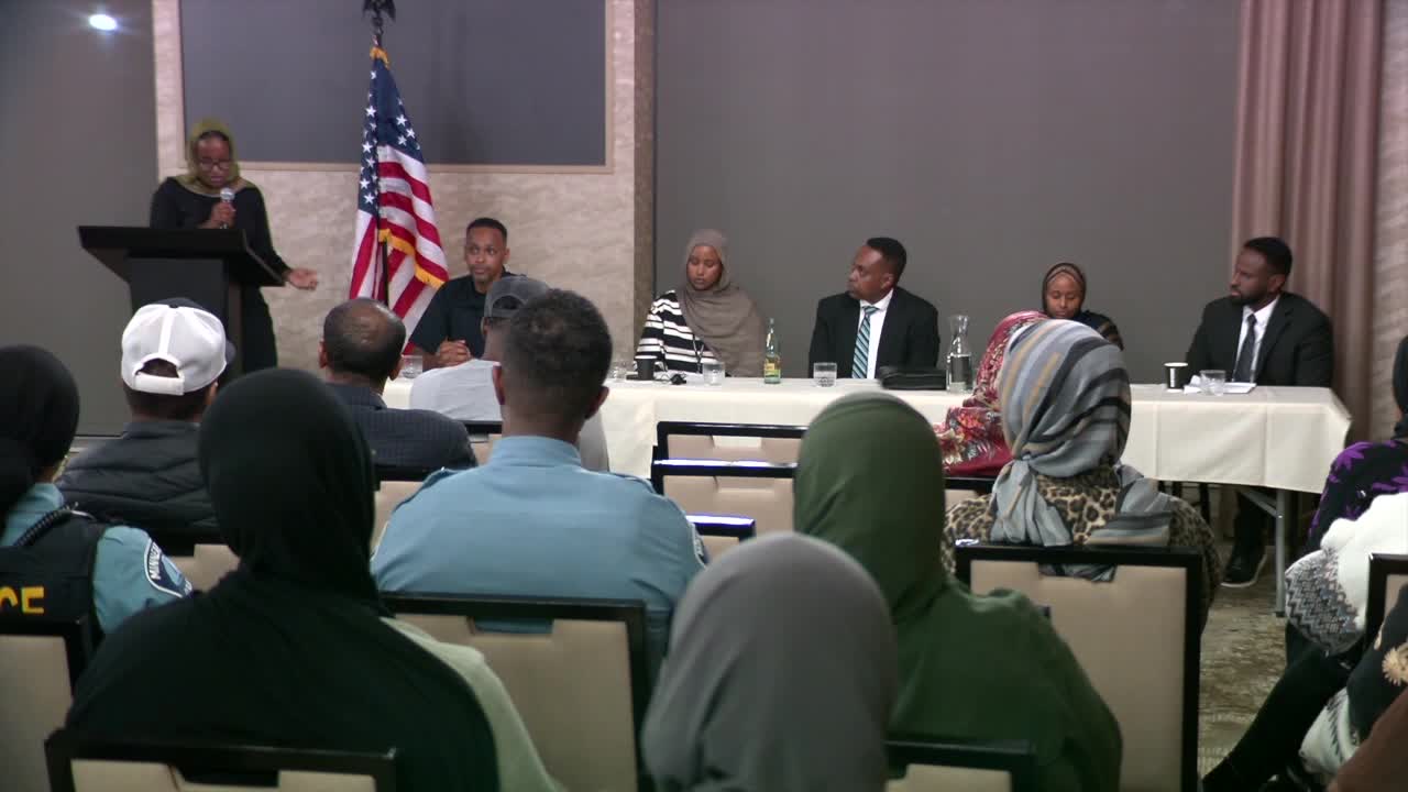 Somali-American police officers address gang violence at town hall; community shares possible solutions — KSTP 5, Edina Business news