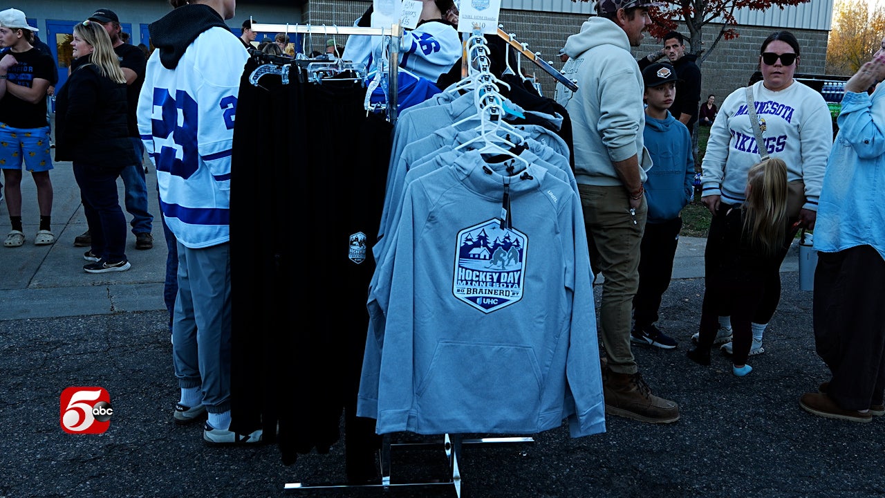 Brainerd celebrates 100 days until Hockey Day Minnesota — KSTP 5, Edina Schools news