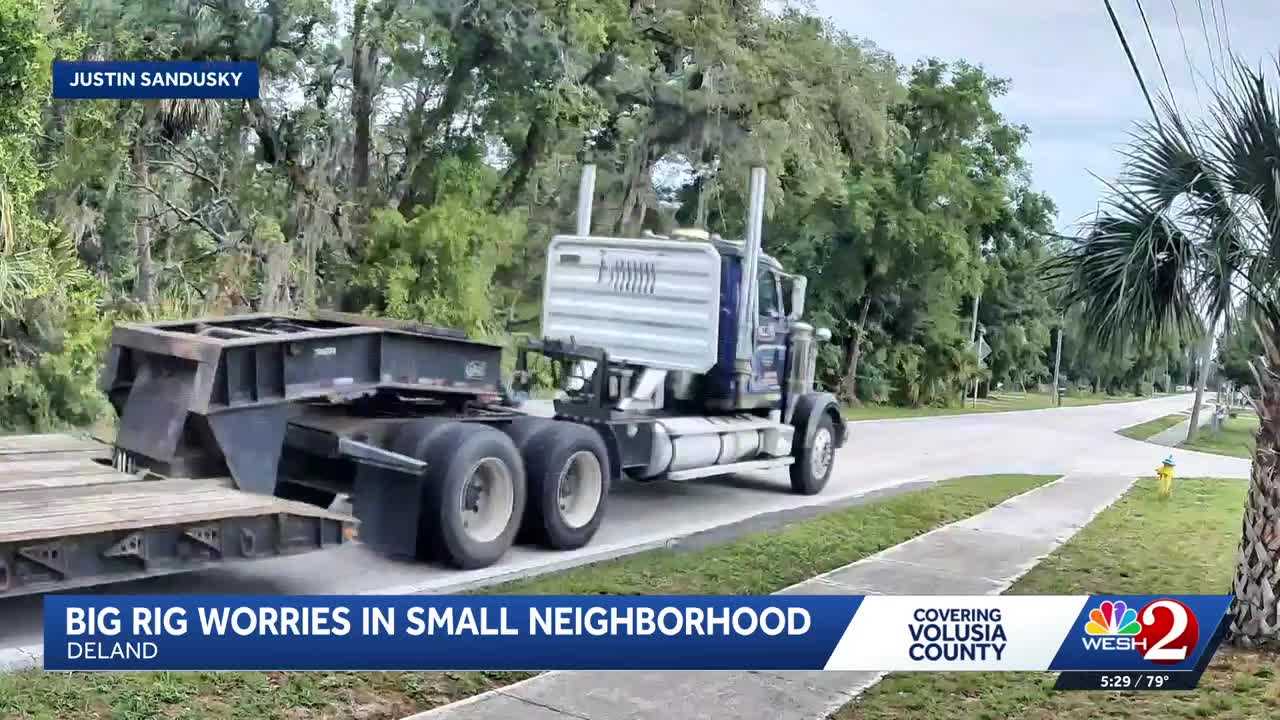 DeLand-area neighbors raise concerns about truck traffic on Marsh Road — WESH 2 Orlando, Edina Real Estate news