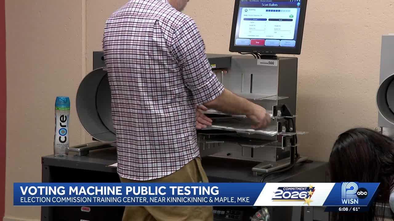 Milwaukee election officials test voting machines to prevent errors ahead of general election — WISN 12 Milwaukee, Edina Community news