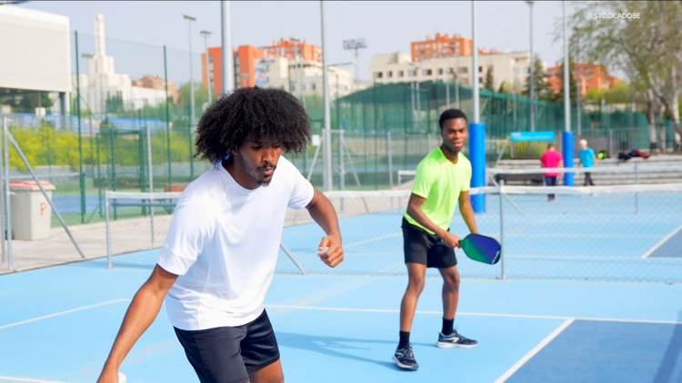 Smashing Stigma: Pickleball for men's mental health — KARE 11 Local, Edina Health news