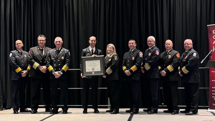 Robinson Volunteer Fire Department Chief graduates Texas Fire Chiefs Association’s Texas Fire Chiefs Academy — KCEN (Central Texas), Edina Community news