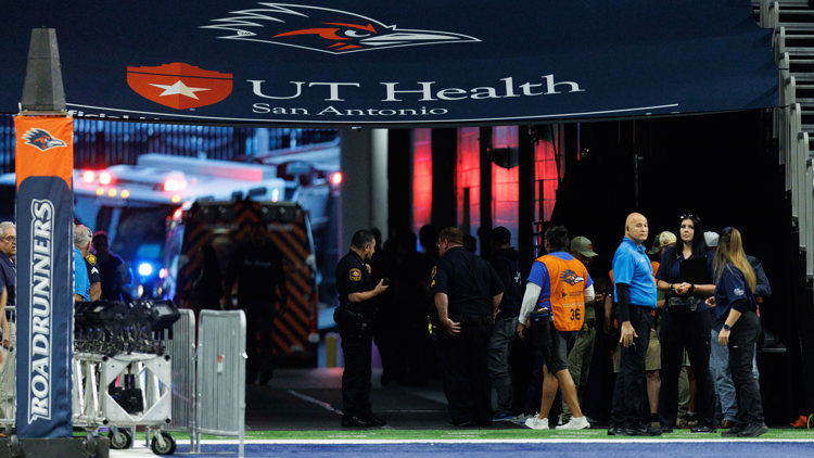 Military member dies after falling while rappelling from Alamodome's ceiling before UTSA vs. Navy game — NewsWest 9 (Permian Basin), Edina Sports news