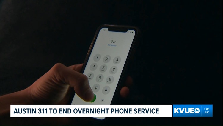 Austin 311 non-emergency call center to close overnight service starting Nov. 1 — KVUE (Austin), Edina Community news