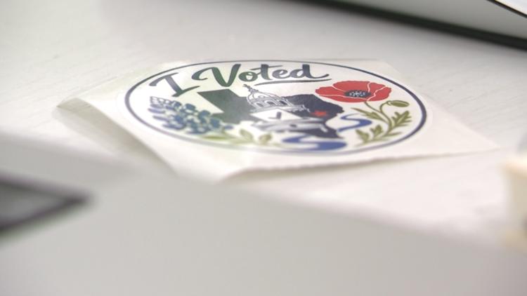 Too young to vote, but making her mark | Williamson County teen designs winning 'I Voted' sticker — KVUE (Austin), Edina Schools news