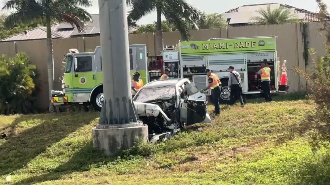 1 dead in I-75 crash in Northwest Miami-Dade — WSVN 7 Miami-Dade, Edina Community news