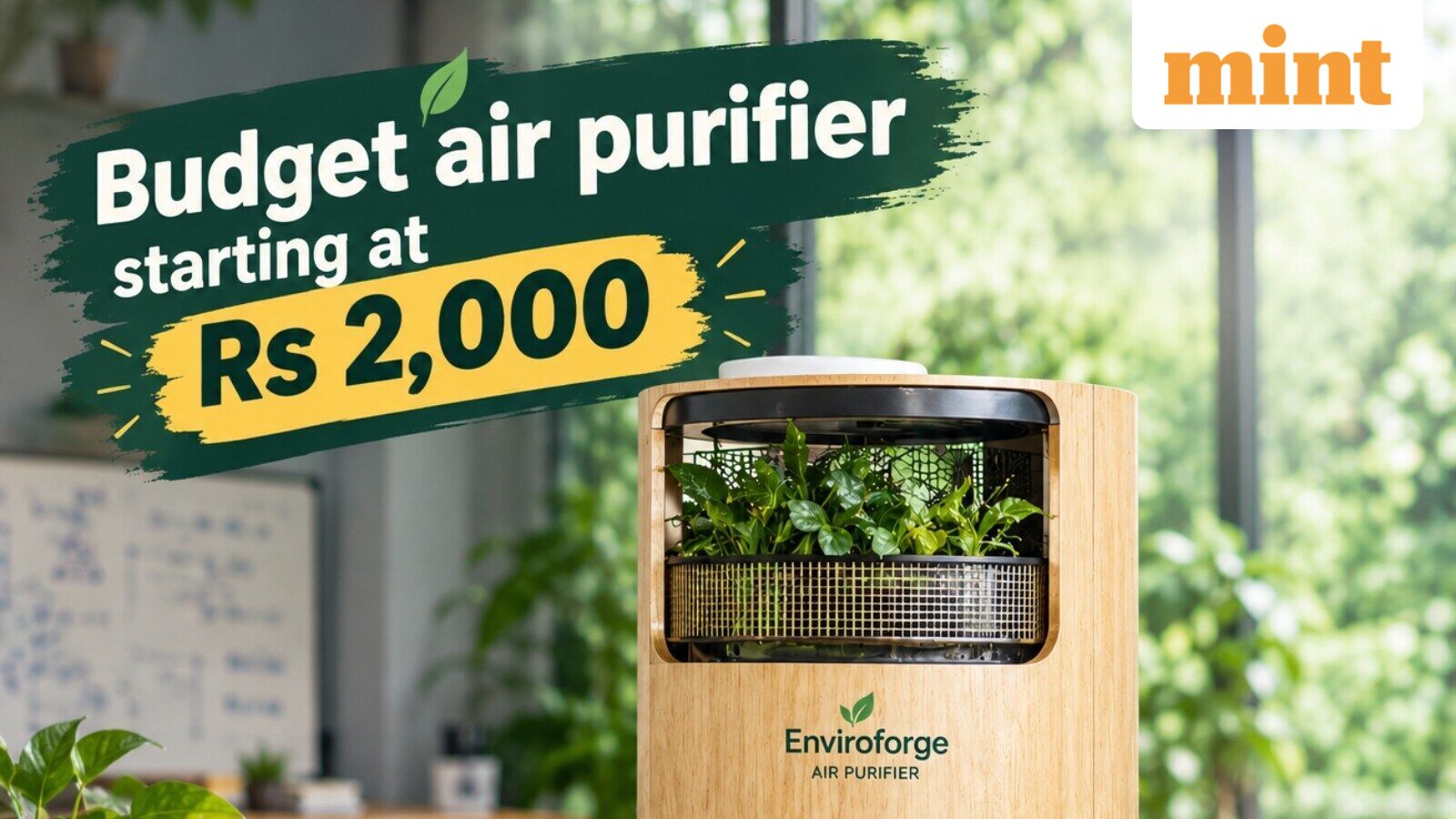 IIT Bombay scholar builds low cost air purifier starting at ₹2,000, can bring down AQI by 85% - How he did it? Details — Mint India, Edina Technology news